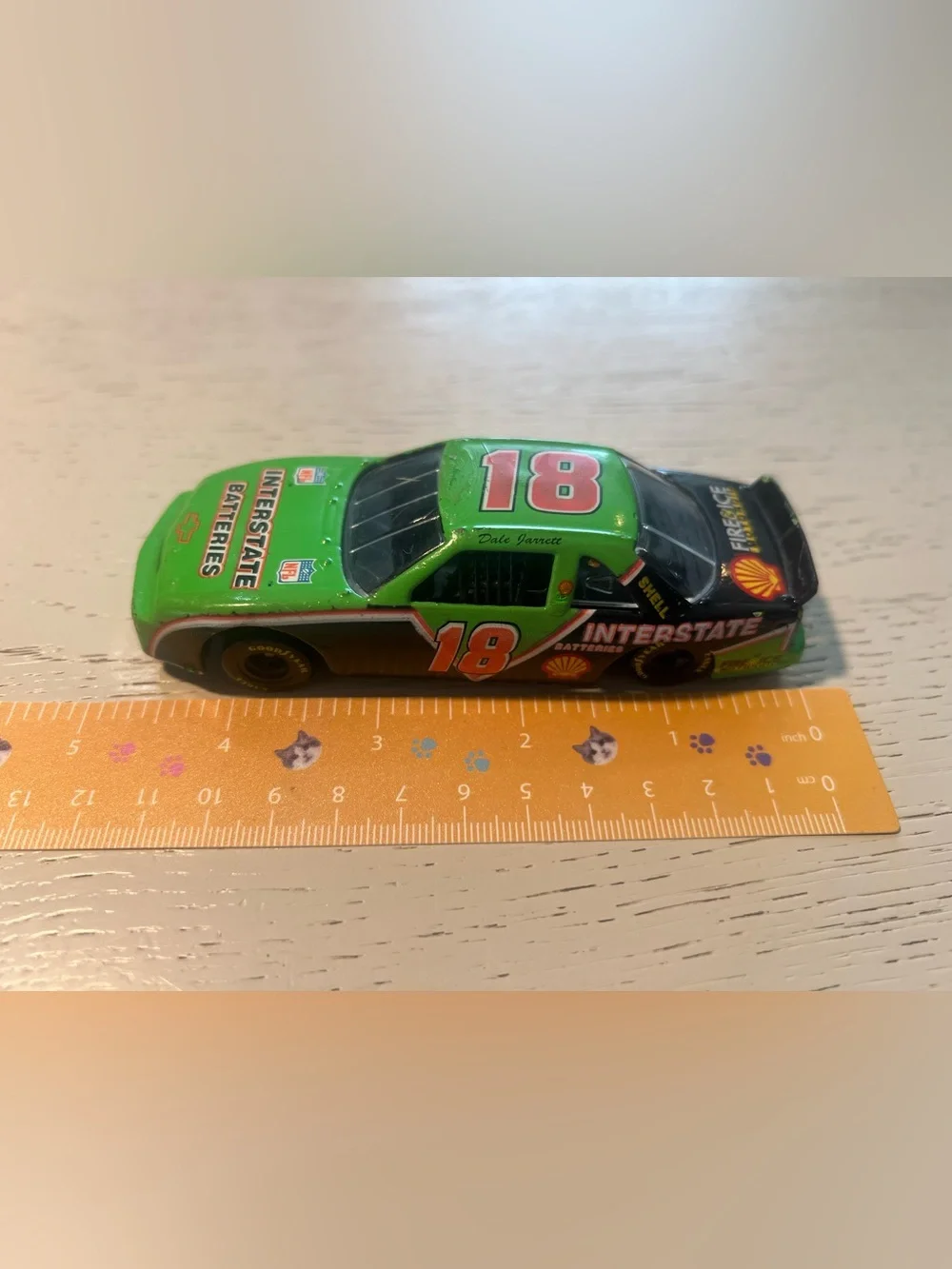 Interstate Batteries #18 Dale Jarrett Die-cast Car 1:43 -FBW NASCAR Chevy Lumina